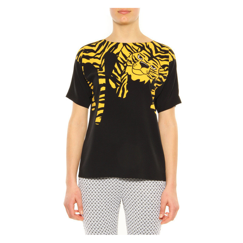T-Shirt Moschino Cheap And Chic black